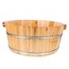 Toddmomy Foot Wash Japanese Bath Bucket Spa Treatment Bucket Washing Portable Water Foot Soak Bath Tub Foot Bath Barrel Foot Bath with Heat Solid Soaking Tub Child Pedicure Wooden view 1
