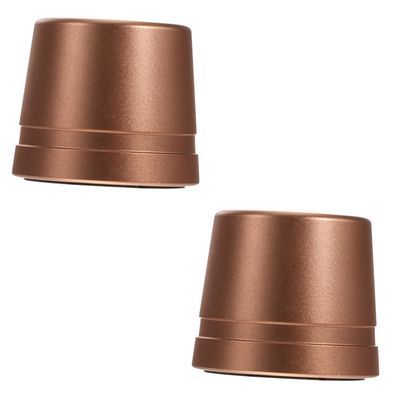 FRCOLOR 2pcs Razor Holder Container Portable Razor Holder Storage Stand Shaver Stand for Shower Holding Base