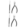 FOMIYES 2sets Manicure Set Nail Clippers Toenails Fingernails Steel Clipper Cutting Tool view 1