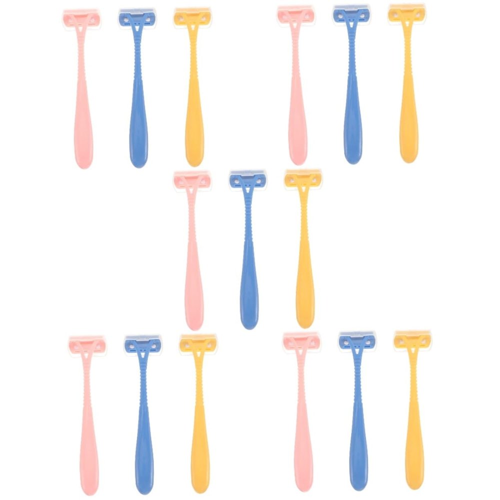 FOMIYES 15pcs Manual Body Hair Trimmer for Women Lightweight and Hair Remover for Armpit Legs and Gentle Shaving Tool for Smooth Skin