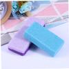 FRCOLOR 6pcs Natural Stone Foot Care Exfoliator Pedicure Tool Callus Remover Scrubber for Feet Sponge Block Eco-Friendly Random Color view 2