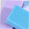 FRCOLOR 6pcs Natural Stone Foot Care Exfoliator Pedicure Tool Callus Remover Scrubber for Feet Sponge Block Eco-Friendly Random Color view 3