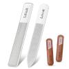 Lobodt Glass Nail Shiner,Upgrade Nano Glass Nail Files &Nail Buffers Polisher Professional Crystal Manicure Tools Kit for Natural Nail, Great for Home Salon or Travel Use view 1