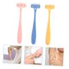 FRCOLOR 9pcs Body Hair Trimmers for Women Portable Manual Depilator Shaver Skin-safe Arm Hair Razor for Gentle Refreshing Shaving Anytime Anywhere view 4