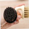 FOMIYES 2pcs Men's Hair Brush Barber Tool Beard Brush Portable Shaving Comb Gentle Bristles for Mustache view 2