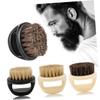 FOMIYES 2pcs Men's Hair Brush Barber Tool Beard Brush Portable Shaving Comb Gentle Bristles for Mustache view 4
