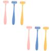 FRCOLOR 6pcs Ladies Body Hair Trimmer Manual Hair for Women Portable Depilator Tool for Underarm Shaver view 1