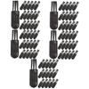 FOMIYES 500pcs Electric Cleaning Brush Nonslip Handle for Shaver Trimmer Compact Design for Household Use Grooming Accessory for Men Women view 1