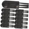 FOMIYES 500pcs Electric Cleaning Brush Nonslip Handle for Shaver Trimmer Compact Design for Household Use Grooming Accessory for Men Women view 2