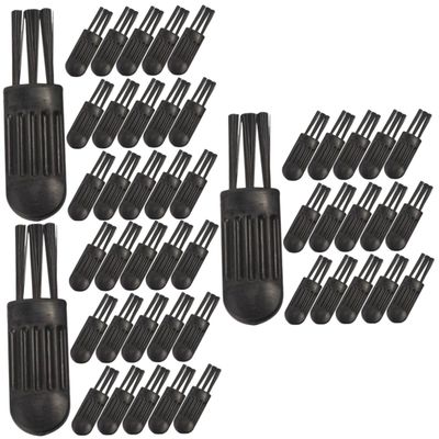 FOMIYES 300pcs Mini Cleaning Brush for Shaver Clipper and Household Appliances Ergonomic Handle Design for Hard Reach Areas and Beard Hair Removal
