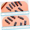 FOMIYES 300pcs Mini Cleaning Brush for Shaver Clipper and Household Appliances Ergonomic Handle Design for Hard Reach Areas and Beard Hair Removal view 4