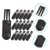 FOMIYES 200pcs Nose Hair Trimmer Brush Cleaning Tool Shaver Cleaning Brush for Beard and Hair Removal Portable Compact Skin-Friendly Design for Easy Daily Use view 4