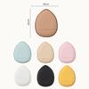 7Pcs Pink Finger Puff, Mini Makeup Sponge Puff Strap Soft Body Cosmetic Foundation Pressed Pad Concealer Eye Wet Dry Makeup Tool Makeup Blenders and Sponges Cosmetic Beauty Makeup Tools view 2