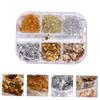 FOMIYES Nail Art Foil Glitter Decor and Silver Sequins for Nail Art Easy to Apply for Manicurists and Personal Use view 4