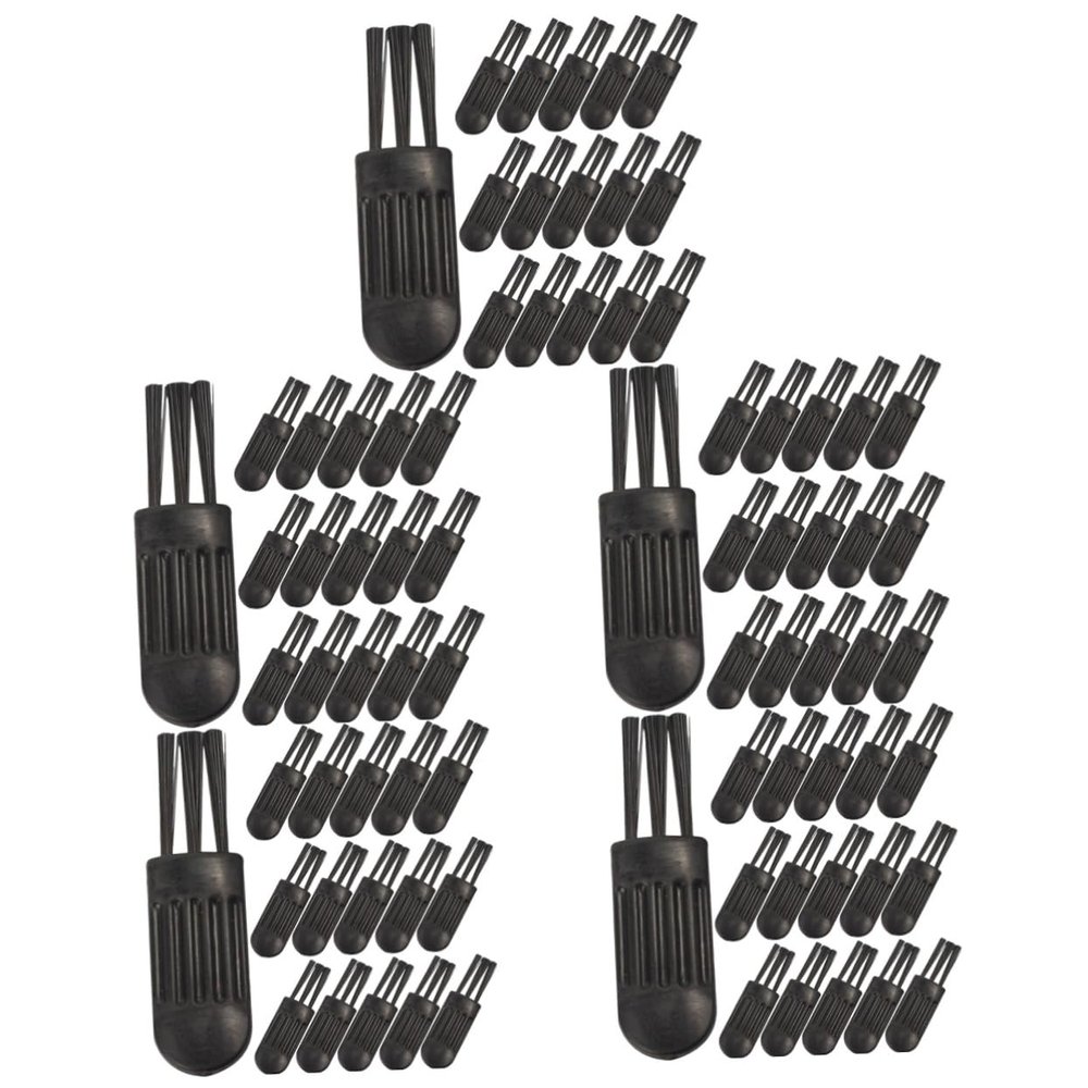 FRCOLOR 500pcs Mini Shaver Cleaning Brush Removal Tool for Hard Reach Areas for Grooming Machines Keyboards and More