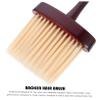 FOMIYES 2pcs Detangling Hair Brush Men Styling Brush Hairdressing Cleaning for Barber Salon view 2
