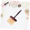 FOMIYES 2pcs Detangling Hair Brush Men Styling Brush Hairdressing Cleaning for Barber Salon view 4