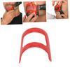 FOMIYES 4pcs Beard Styling Tool Set Portable Plastic Ruler for Accurate Outlining and Beard Shaping for Travel and Grooming and Compact Design view 4