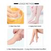 3 Pairs of Silicone Moisturizing Socks for Dry Cracked Feet, Softening Rough Skin, Anti-Slip - Ideal for Women, Calluses, Foot Care After Pedicure, High Elasticity, Spa Gel Socks view 2