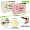 2 Pack Paraeducator Appreciation Gift Para Teacher Gifts 2 Pieces Makeup Bag Paraprofessional Thank You Presents Teaching Cosmetic Pouch Teacher Assistant Birthday Christmas Retirement Presents view 3