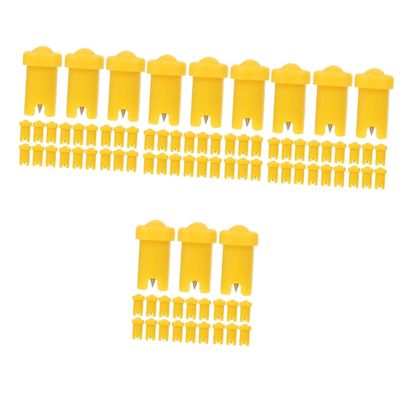 Beavorty 400pcs Eyelash Glue Bottle Needles Blocking for Precision Application for Eyelash Salons and Home Use