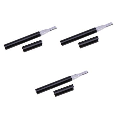 Beaupretty 3pcs Electric Eyebrow Trimmer Precision Eyebrow for Women Lightweight and Hair Removal Tool Cordless Design for Effortless Grooming Black
