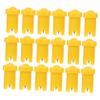 FOMIYES 4sets Eyelash Blocking Needle Lash Extension Supplies Stainless Steel Plastic Needle Nose Bottle 100pcs*4 view 2