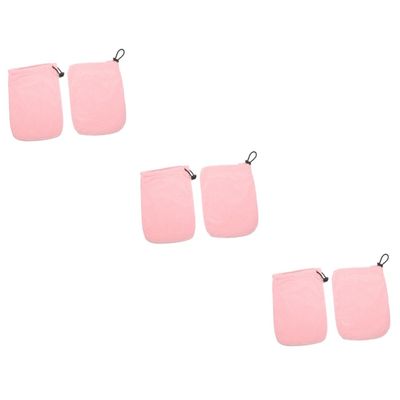 Beaupretty 3pairs Hand Softening Treatment Gloves Paraffin Wax Mitts for Dry Skin Cotton Spa Gloves Simple Wax Warmer Mittens