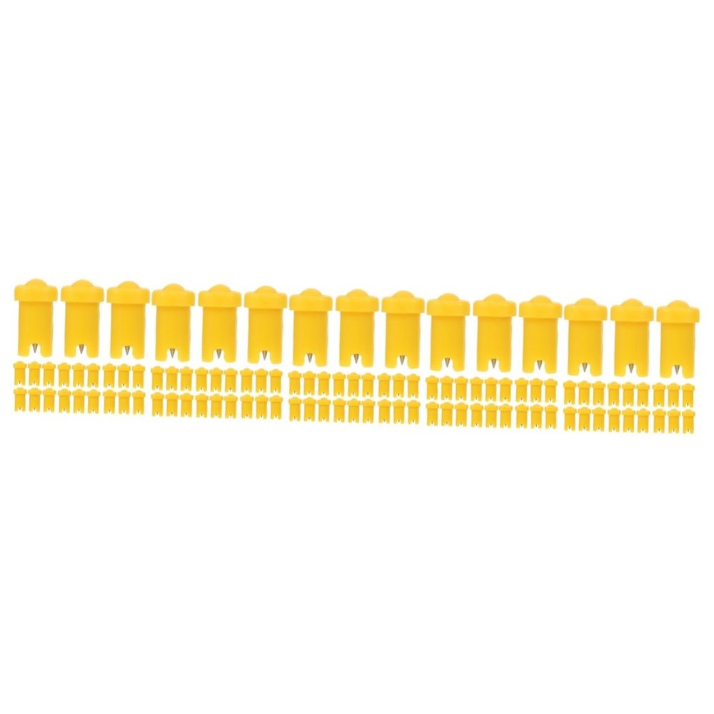 Beavorty 500pcs Eyelash Glue Bottle Needles Anti-blocking Applicator Pins for Professional and Home Use Compatible Eyelash Bottles Fine Workmanship for Optimal Efficiency