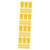 FRCOLOR 4sets Needle Bottle Applicator Super Strong Glue Blocking Needles for Lash Glue 100pcs*4 view 1