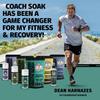 3 Pack Bundle: Coach Soak Recovery Bath Soak, Epsom Salt Bulk - Bath Salts Bulk, 3 Pack Bundle - Total of 9 Pounds (Lavender) view 4