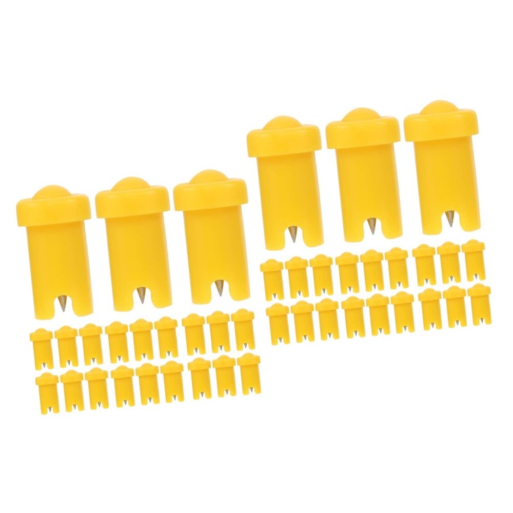 Beavorty 200pcs Blocking Eyelash Glue Bottle Needles Precision Applicator for Easy Use Eyelash Extensions and Material Essential Tool for Salon and Home Applications