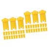 Beavorty 200pcs Blocking Eyelash Glue Bottle Needles Precision Applicator for Easy Use Eyelash Extensions and Material Essential Tool for Salon and Home Applications view 1