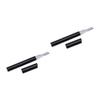 FOMIYES 2pcs Electric Eyebrow Trimmer for Women Painless Precision Black Lightweight Cosmetic Hair Remover Design for Eyebrow Shaping and Facial Hair Grooming view 1