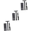 Beaupretty 3sets Beard Razor for Men Manual Razor Double-edged Blades Brush Traditional Shaver for Home Travel view 1