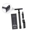 Beaupretty 3sets Beard Razor for Men Manual Razor Double-edged Blades Brush Traditional Shaver for Home Travel view 4