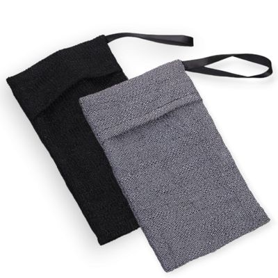 2PCS Different Roughness Soap Bag Exfoliating, Soap Saver Bag for Body Scrubber Exfoliator Bar Soap Holder Pouch for Shower Soap Sock