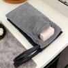 2PCS Different Roughness Soap Bag Exfoliating, Soap Saver Bag for Body Scrubber Exfoliator Bar Soap Holder Pouch for Shower Soap Sock view 3