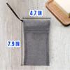 2PCS Different Roughness Soap Bag Exfoliating, Soap Saver Bag for Body Scrubber Exfoliator Bar Soap Holder Pouch for Shower Soap Sock view 4