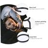 Beavorty 2pcs Portable Razor Stand and Shaving Brush Holder Rack Dual Bracket Design for Razor Brush and Soap Bowl Storage Tidy and Artistic Home Organizer Black view 2
