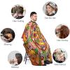 Aztec Calendar Barber Cape Professional Hair Cutting Apron Hairdresser Cape Barber Accessories for Men Women view 3