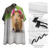 Cute Guinea Pig Barber Cape Professional Hair Cutting Apron Hairdresser Cape Barber Accessories for Men Women view 4