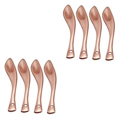Beavorty 8pcs Facial Beauty Spoons Eye Moisturizer Scoop Tools for Face Skincare