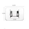 BFLCTTBD 2pcs Cosmetic Mixing Ring Foundation Mixer Tray Makeup Plate Mixer Mini Nail Art Kit Makeup Mixing Palette for Foundation view 2