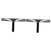 Beavorty 2pcs Eyebrow Makeup Kit Ruler Stencils Precise Eyebrow Drawing Natural Shape and Easy to Carry for Home Travel view 1