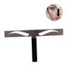 Beavorty 2pcs Eyebrow Makeup Kit Ruler Stencils Precise Eyebrow Drawing Natural Shape and Easy to Carry for Home Travel view 2