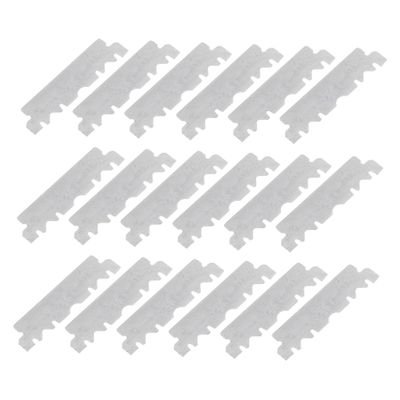 Beavorty 400pcs Single Face Razor Blades Stainless Steel for Barbershop Use for Precise Shaving and Grooming Needs Lightweight and Portable Folding Cutter