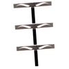 Beavorty 3pcs Three-point Eyebrow Stencil Ruler Kit Easy Eyebrow Makeup Tool Portable for Home Travel view 1