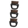 Beavorty 3pcs Men's Bristles Beard Brush Portable Shaving Tool Barber Hair Brush for Men view 1
