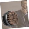 Beavorty 3pcs Men's Bristles Beard Brush Portable Shaving Tool Barber Hair Brush for Men view 3